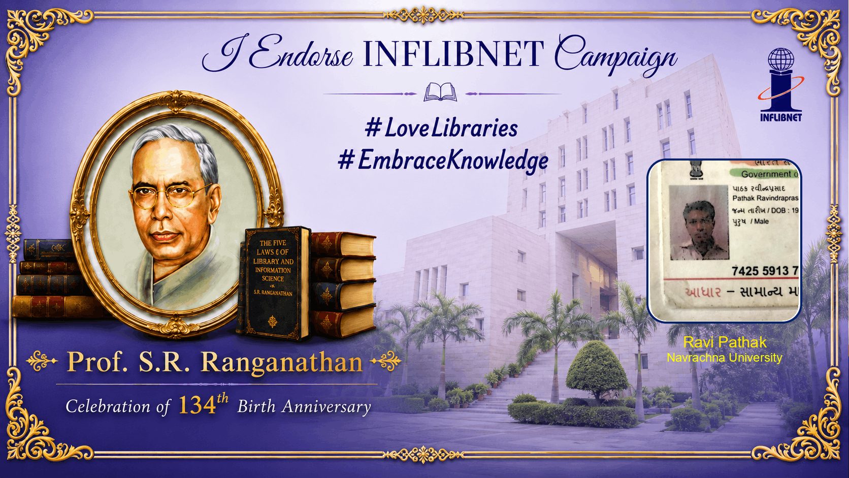 Library Day Endorse Badge