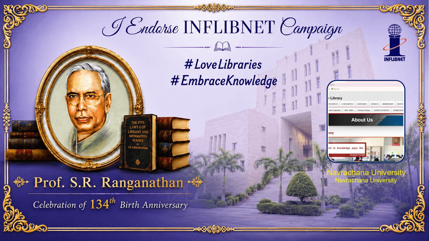 Library Day Endorse Badge