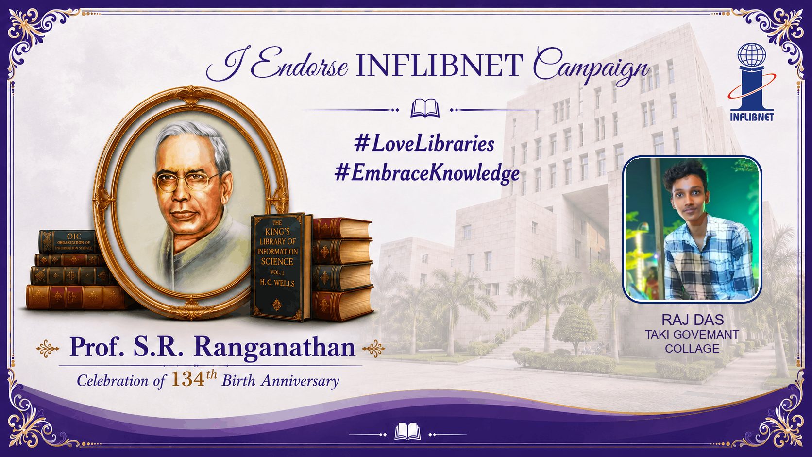Library Day Endorse Badge