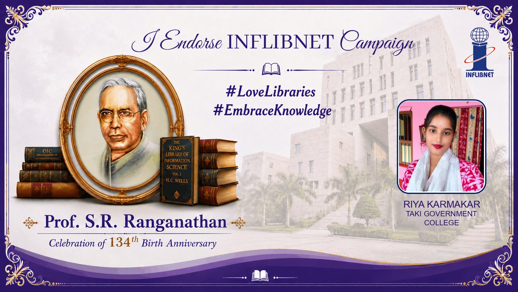 Library Day Endorse Badge