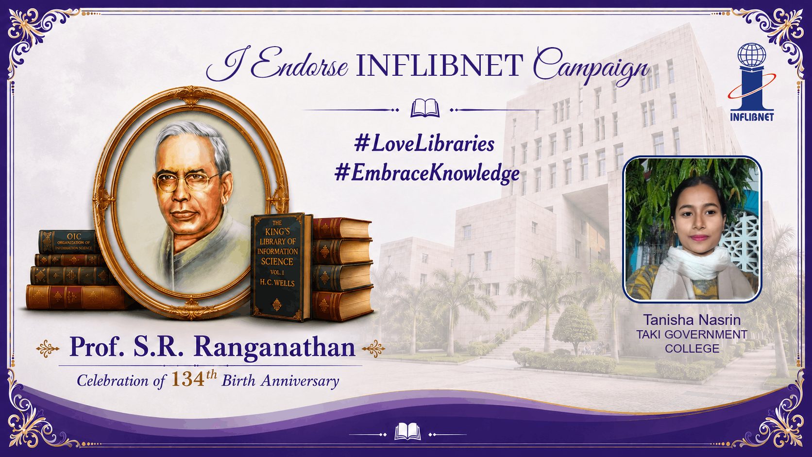 Library Day Endorse Badge