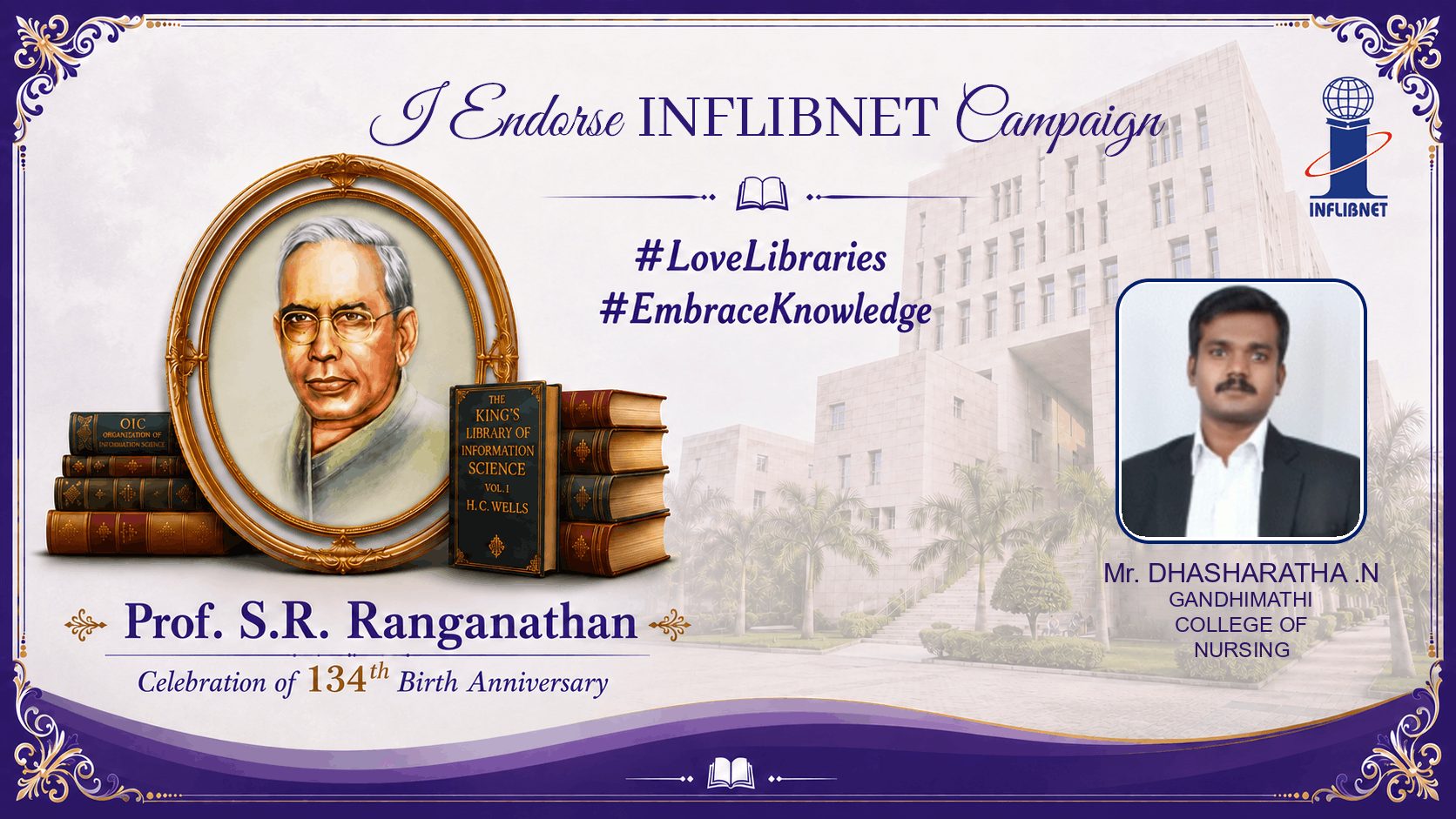 Library Day Endorse Badge