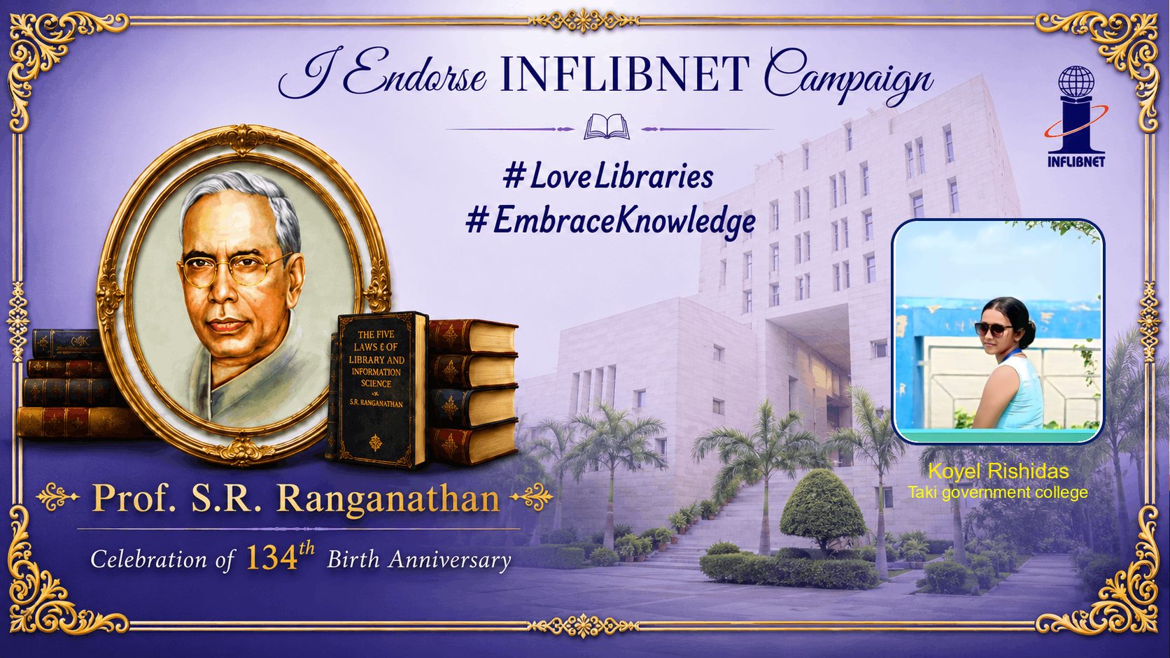 Library Day Endorse Badge
